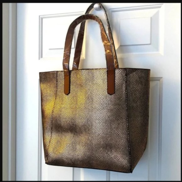 COPY - Bagamour Bronze Tote Bag - Picture 3 of 8